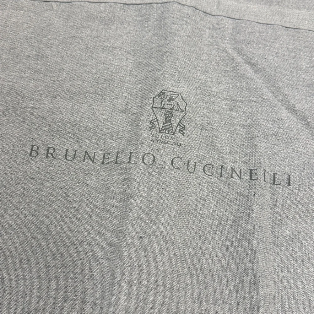 Brunello Cucinelli Linen Garment Bag Blazer Travel Bag Sleeper Bag 24